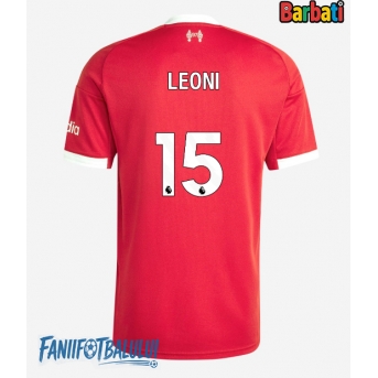 Liverpool Giovanni Leoni #15 Tricou Fotbal Replică 2025-26 Barbati Acasa